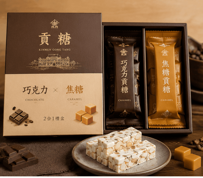 二合一禮盒（巧克力／焦糖）